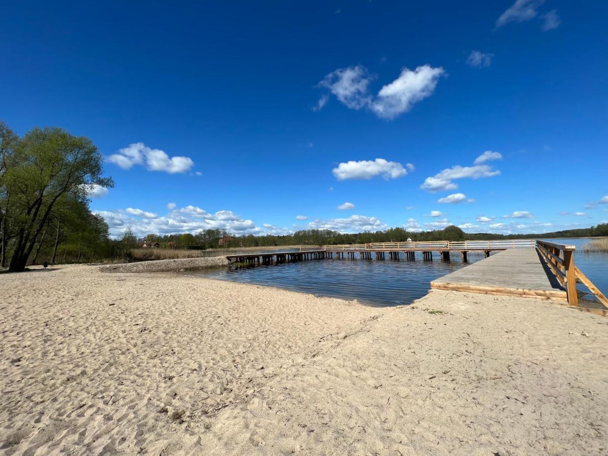 Domek Nad Jeziorem Piasutno Mazury ภายนอก รูปภาพ